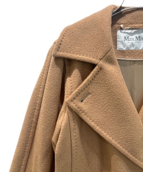 MaxMara（マックスマーラ）MaxMara (マックスマーラ) キャメルマニュエラコート ベージュ サイズ:38の古着・服飾アイテム