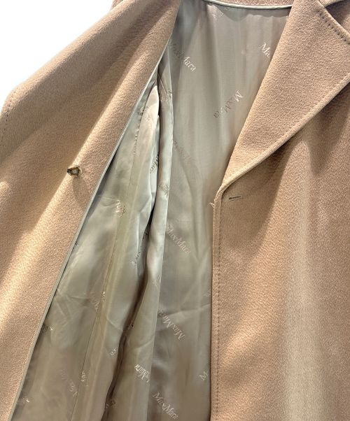 MaxMara（マックスマーラ）MaxMara (マックスマーラ) キャメルマニュエラコート ベージュ サイズ:38の古着・服飾アイテム