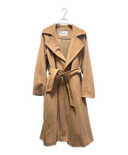 MaxMara（マックスマーラ）MaxMara (マックスマーラ) キャメルマニュエラコート ベージュ サイズ:38の古着・服飾アイテム