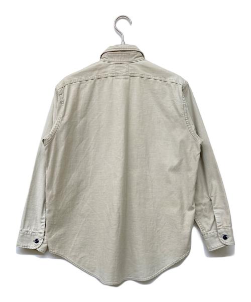 MADISON BLUE（マディソンブルー）MADISON BLUE (マディソンブルー) HAMPTON BACK SATIN SHIRT ベージュ サイズ:Sの古着・服飾アイテム