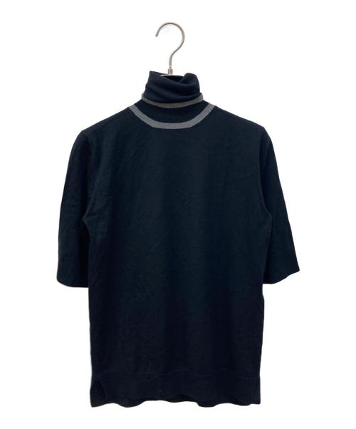 LOUIS VUITTON（ルイ ヴィトン）LOUIS VUITTON (ルイ ヴィトン) タートルネックニット ブラック サイズ:Sの古着・服飾アイテム