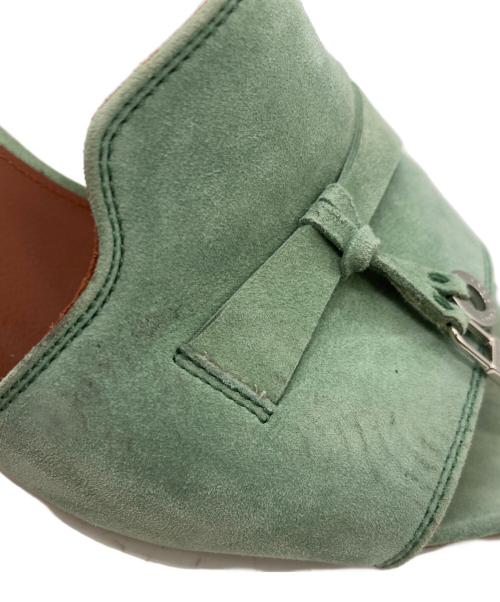 LORO PIANA（ロロピアーナ）LORO PIANA (ロロピアーナ) サンダル グリーン サイズ:37 2/1の古着・服飾アイテム