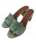 LORO PIANA（ロロピアーナ）の古着「サンダル」｜グリーン