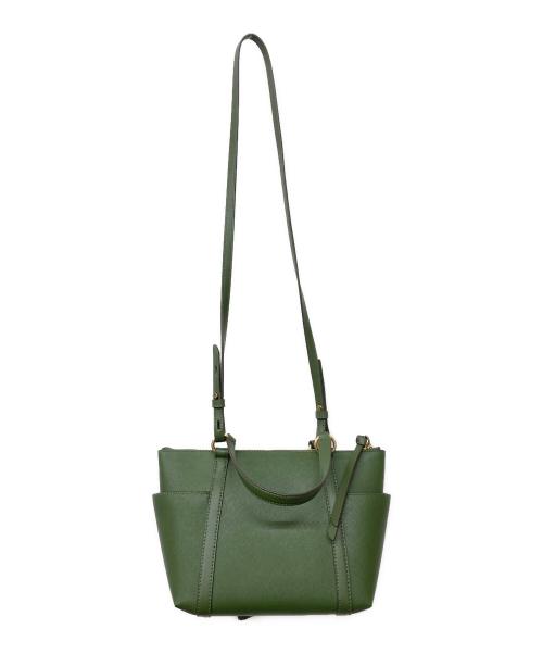 MICHAEL KORS（マイケルコース）MICHAEL KORS (マイケル・コース) 2WAYショルダーバッグ グリーンの古着・服飾アイテム