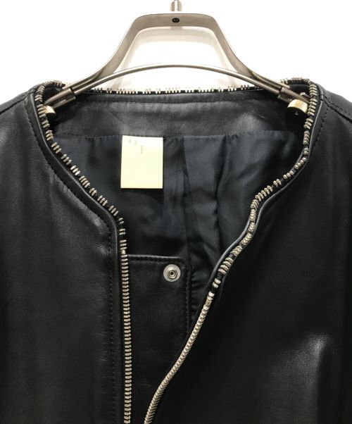 N.HOOLYWOOD（エヌ ハリウッド）N.HOOLYWOOD (エヌ ハリウッド) レザーライダースジャケット/ルシファー期 復刻 ブラック サイズ:36の古着・服飾アイテム