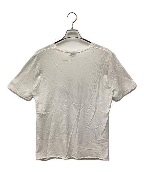 Saint Laurent Paris（サンローランパリ）Saint Laurent Paris (サンローランパリ) ロゴプリントTシャツ ホワイト サイズ:XSの古着・服飾アイテム