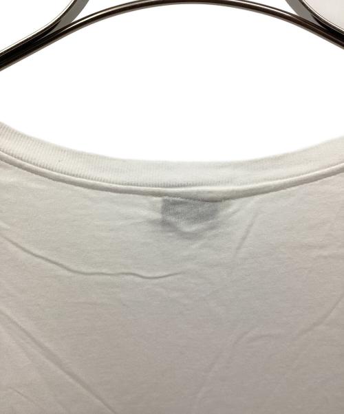 Saint Laurent Paris（サンローランパリ）Saint Laurent Paris (サンローランパリ) ロゴプリントTシャツ ホワイト サイズ:XSの古着・服飾アイテム