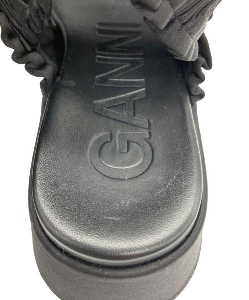 GANNI（ガニー）GANNI (ガニー) Smock Flaftorm Sandal ブラック サイズ:36の古着・服飾アイテム