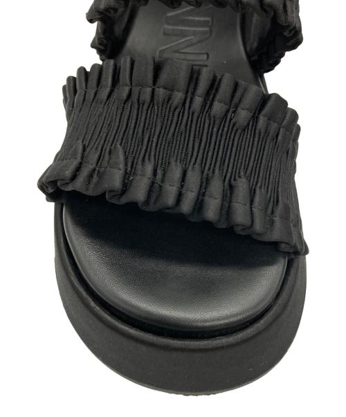 GANNI（ガニー）GANNI (ガニー) Smock Flaftorm Sandal ブラック サイズ:36の古着・服飾アイテム