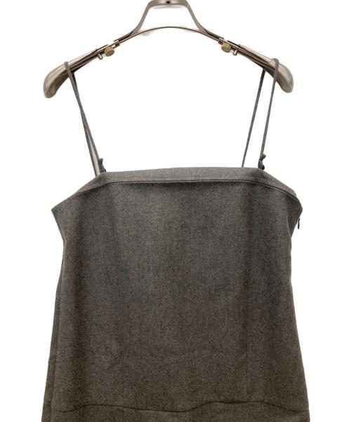 YLEVE（イレーヴ）YLEVE (イレーヴ) WOOL CHAMBRAY FLANNEL OP グレー サイズ:1の古着・服飾アイテム