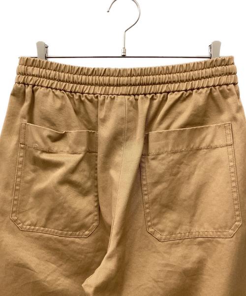 GUCCI（グッチ）GUCCI (グッチ) Logo-Print Drawstring Track Pants ブラウン サイズ:44の古着・服飾アイテム