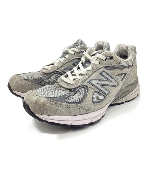 NEW BALANCE（ニューバランス）NEW BALANCE (ニューバランス) Made in USA 990 v4 GR4 グレー サイズ:24の古着・服飾アイテム