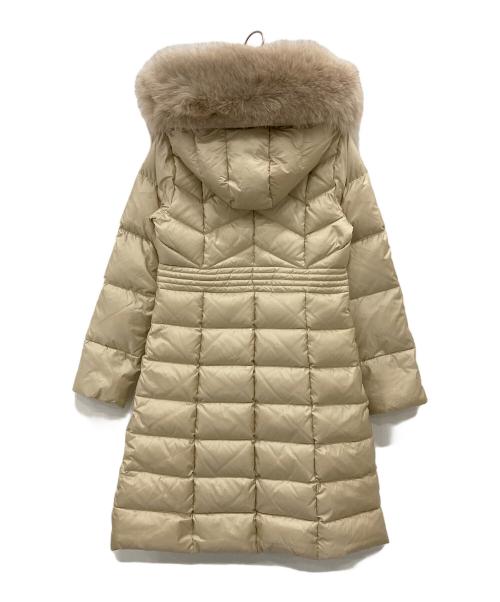 Viaggio Blu（ビアッジョブルー）Viaggio Blu (ビアッジョブルー) ダウンコート ベージュ サイズ:1の古着・服飾アイテム