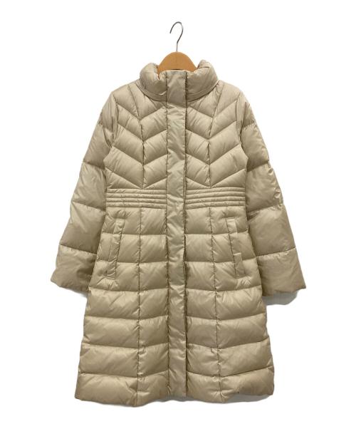 Viaggio Blu（ビアッジョブルー）Viaggio Blu (ビアッジョブルー) ダウンコート ベージュ サイズ:1の古着・服飾アイテム
