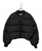 Acne studiosアクネ ストゥディオス）の古着「BOMBER PUFFER JACKET」｜ブラック