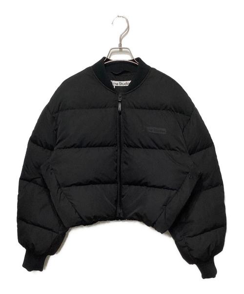 Acne studios（アクネ ストゥディオス）Acne studios (アクネ ストゥディオス) BOMBER PUFFER JACKET ブラック サイズ:36の古着・服飾アイテム