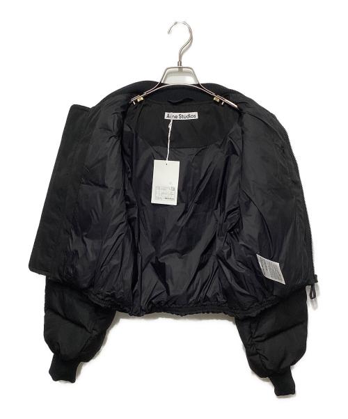 Acne studios（アクネ ストゥディオス）Acne studios (アクネ ストゥディオス) BOMBER PUFFER JACKET ブラック サイズ:36の古着・服飾アイテム