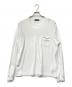 COMME des GARCONS HOMME（コムデギャルソン オム）の古着「綿天竺 製品プリント L/S Tシャツ」｜ホワイト