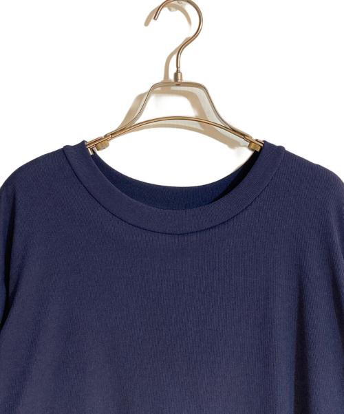 ear PAPILLONNER（イアパピヨネ）ear PAPILLONNER (イアパピヨネ) ドッキングワンピース ネイビー サイズ:Freeの古着・服飾アイテム