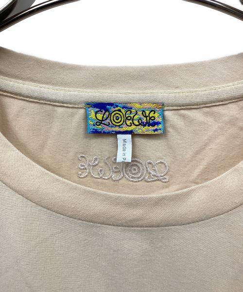 LOEWE（ロエベ）LOEWE (ロエベ) Tシャツ ベージュ サイズ:Mの古着・服飾アイテム