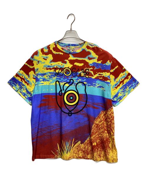 LOEWE（ロエベ）LOEWE (ロエベ) プリントTシャツ レッド サイズ:XSの古着・服飾アイテム