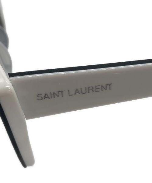 Saint Laurent Paris（サンローランパリ）Saint Laurent Paris (サンローランパリ) MICA サングラス ホワイト サイズ:53□16-145の古着・服飾アイテム