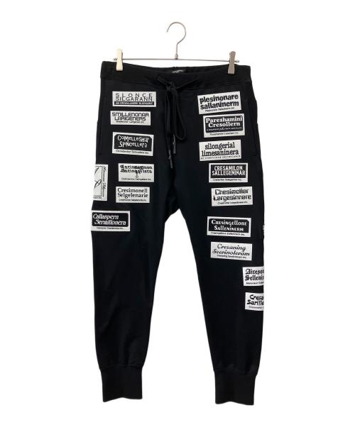 DISTORTION3 by PR-y（ディストーション3）DISTORTION3 by PR-y (ディストーション3) Slim Sweat Pants With Multi Patches 