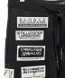 中古・古着 DISTORTION3 by PR-y (ディストーション3) Slim Sweat Pants With Multi Patches 