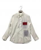 DISTORTION3 by PR-yディストーション3）の古着「SHIRT WITH MULTI PATCHES 
