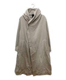 divka（ディウカ）の古着「コットンウールカシミヤ フーデッドコート」｜ベージュ