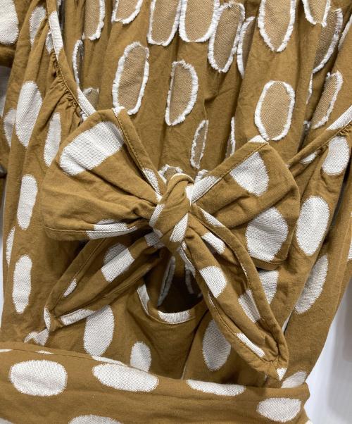 Mara Hoffman（マラホフマン）Mara Hoffman (マラホフマン) ドットジャガードワンピース カーキ サイズ:XSの古着・服飾アイテム