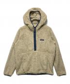 Patagoniaパタゴニア）の古着「ウィメンズ・ロス・ガトス・フーデッド・プルオーバー」｜ベージュ