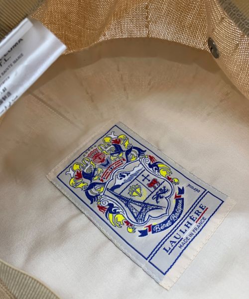 LAULHERE（ローレール）LAULHERE (ローレール) ベレー帽　LAULHERE 未使用品の古着・服飾アイテム