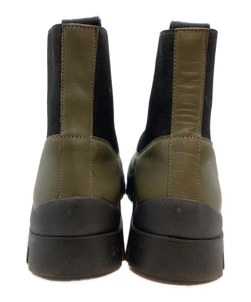 ATP ATELIER（エーティーピー アトリエ）ATP ATELIER (エーティーピー アトリエ) サイドゴアブーツ オリーブ サイズ:SIZE 37の古着・服飾アイテム