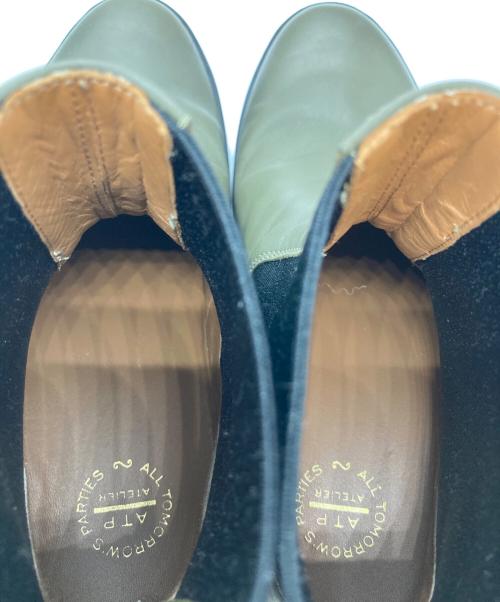 ATP ATELIER（エーティーピー アトリエ）ATP ATELIER (エーティーピー アトリエ) サイドゴアブーツ オリーブ サイズ:SIZE 37の古着・服飾アイテム