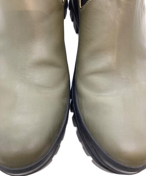 ATP ATELIER（エーティーピー アトリエ）ATP ATELIER (エーティーピー アトリエ) サイドゴアブーツ オリーブ サイズ:SIZE 37の古着・服飾アイテム