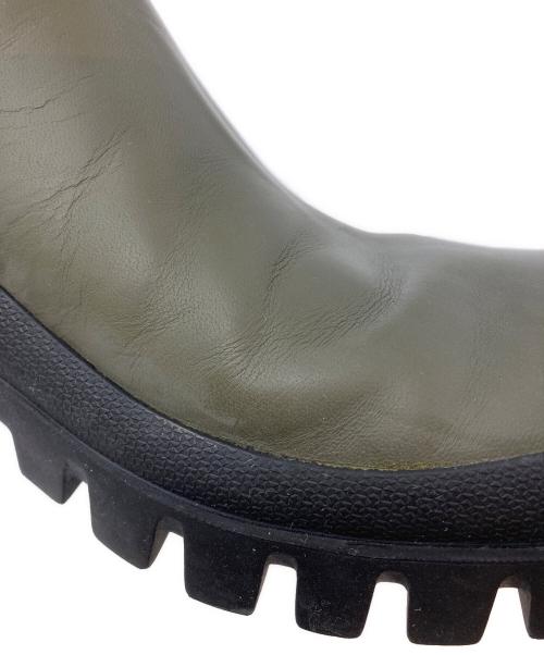 ATP ATELIER（エーティーピー アトリエ）ATP ATELIER (エーティーピー アトリエ) サイドゴアブーツ オリーブ サイズ:SIZE 37の古着・服飾アイテム