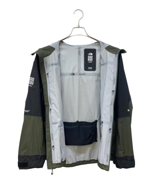 THE NORTH FACE（ザ ノース フェイス）THE NORTH FACE (ザ ノース フェイス) UNDERCOVER (アンダーカバー) SOUKUU Hike Mountain Shell Jacket グリーン×ブラック サイズ:Sの古着・服飾アイテム