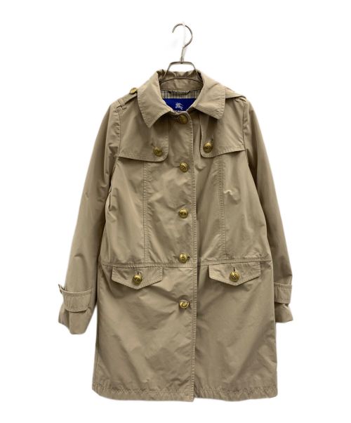 BURBERRY BLUE LABEL（バーバリーロンドンブルーレーベル）BURBERRY BLUE LABEL (バーバリーブルーレーベル) トレンチコート ベージュ サイズ:38の古着・服飾アイテム