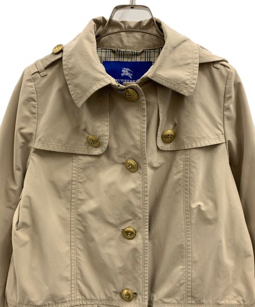 BURBERRY BLUE LABEL（バーバリーロンドンブルーレーベル）BURBERRY BLUE LABEL (バーバリーブルーレーベル) トレンチコート ベージュ サイズ:38の古着・服飾アイテム