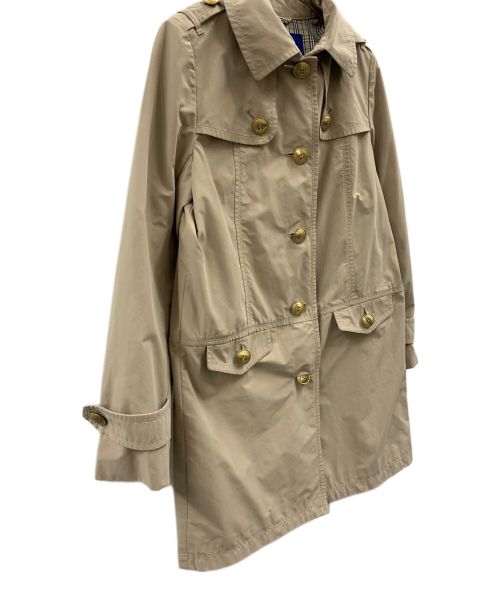 BURBERRY BLUE LABEL（バーバリーロンドンブルーレーベル）BURBERRY BLUE LABEL (バーバリーブルーレーベル) トレンチコート ベージュ サイズ:38の古着・服飾アイテム