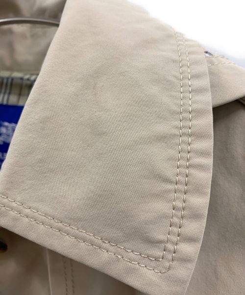 BURBERRY BLUE LABEL（バーバリーロンドンブルーレーベル）BURBERRY BLUE LABEL (バーバリーブルーレーベル) トレンチコート ベージュ サイズ:38の古着・服飾アイテム