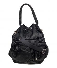 PORTER（ポーター）の古着「POTR MONOGRAM 2WAY TOOLBAG」｜ブラック