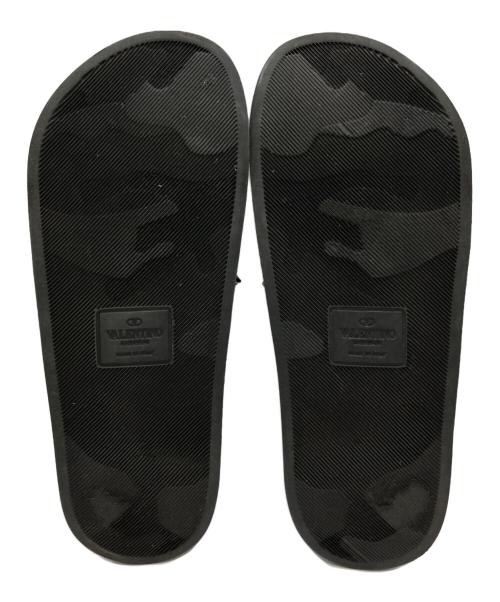 VALENTINO GARAVANI（ヴァレンティノ・ガラヴァーニ）VALENTINO GARAVANI (ヴァレンティノ・ガラヴァーニ) スタッズサンダル ブラック サイズ:41の古着・服飾アイテム