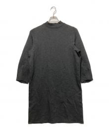 theory（セオリー）の古着「DOUBLE KNIT LT N/EASY TNK DR」｜グレー