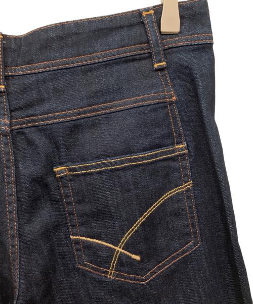 K.T KIYOKO TAKASE（ケーティー キヨコタカセ）K.T KIYOKO TAKASE (ケーティー キヨコタカセ) 中空ストレッチデニム ワイドデニムパンツ インディゴ サイズ:11の古着・服飾アイテム