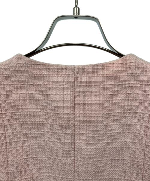 ANAYI（アナイ）ANAYI (アナイ) コットンオックスパッチポケットジレ ピンク サイズ:38の古着・服飾アイテム