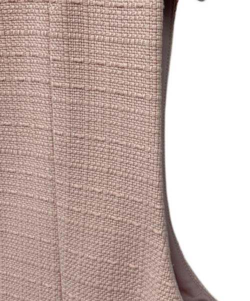 ANAYI（アナイ）ANAYI (アナイ) コットンオックスパッチポケットジレ ピンク サイズ:38の古着・服飾アイテム