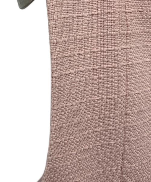 ANAYI（アナイ）ANAYI (アナイ) コットンオックスパッチポケットジレ ピンク サイズ:38の古着・服飾アイテム