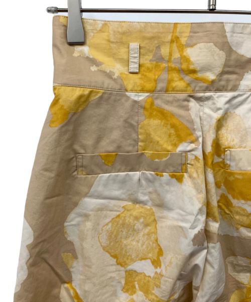 leur logette（ルールロジェット）leur logette (ルールロジェット) ピナフラワー ワイドパンツ ベージュ サイズ:1の古着・服飾アイテム